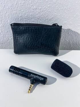 Ampridge 855515002076 Mightymic S Iphone Shotgun Video Microphone Barely Used