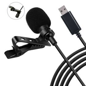 Andoer Gam6677045874303ju 150cm Portable Clip-on Omni-directional Stereo Usb Mic Microphone For B8f0