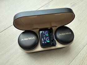Ankerwork A3320 M650 Wireless Lavalier Microphone Noise Cancellation 2-channel Pickup