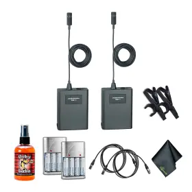 70-ag2-2 Audio-technica Pro 70 Cardioid Microphone Pack Of 2 4xaa Batteries With