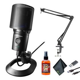 Audio-technica At2020usb-xp-ag2-2 Audio-technica At2020usb-xp Cardioid Condenser Usb Microphone Boom Arm Mic Stand