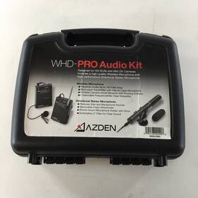 Azden 095528000908 Whd-pro Pro Series Stereo Audio System Kit For Hd Slrs And Mini Dv Cameras
