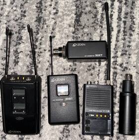 Azden 30bt 320upr Bzb 30xt And The 111r Vhf Receiver Read Description