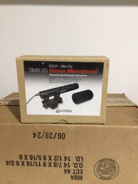 Azden Smx-20 Stereo Microphone For Dslr Camera