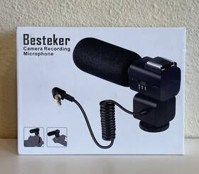 Besteker Cm520 On-camera Microphone Recording Interview Super-cardioid New