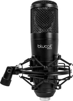 Blucoil 749403971455 Cardioid Condenser Studio Xlr Microphone For Recording And Streaming