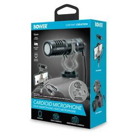 Bower 636980880952 Cardioid Condenser Microphone For Smartphones And Dslrs