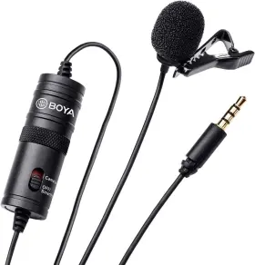 By-m1 Boya 445003029024 3.5mm Electret Condenser Microphone With 1/4 Inch Adapter For Smartphones By-m1 Boya 445003029024 3.5mm Electret Condenser Microphone With 1/4 Inch Adapter For Smartphones