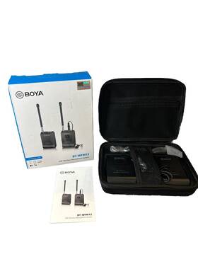 Boya 602168205336 Professional Wireless Lavalier Microphone By-wfm12 12-channels Vhf