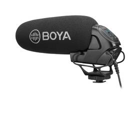 Boya 971008024265 By-bm3032 Supercardioid On-camera Shotgun Microphone With Headphone Out And Fur