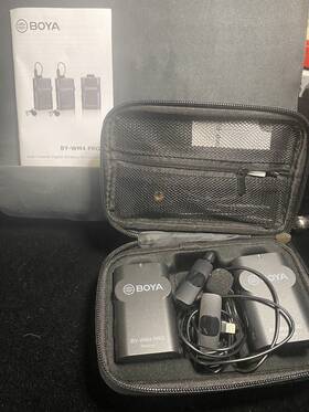Boya 971008024708 By-wm4 Pro K2 Dual-channel Digital Wireless Microphone System For Dslrs