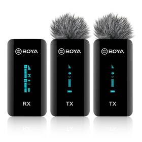 Boya 974700650459 By-xm6-s2 Wireless Lavalier Microphone 2.4ghz Cilp On Mic For Canon Nikon Son