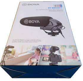 Boya By-bm3031 Super Cardioid Directional On Camera Shotgun Microphone- New