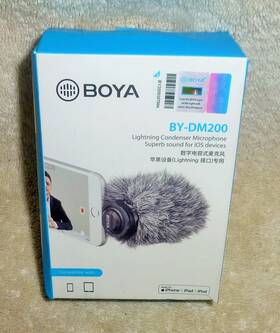 Boya By-dm200 Lightning Condensor Microphone Super Sound Ios Iphone Ipad Compat