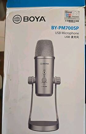 Boya By-pm700sp Condenser Usb Microphone Mac Computer Recording Interview Mic