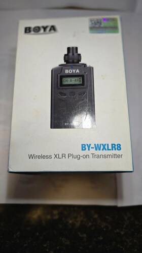 Boya By-wxlr8 Uhf Wireless Xlr Plug-on Transmitter