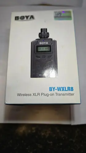 By-wxlr8 Boya Uhf Wireless Xlr Plug-on Transmitter