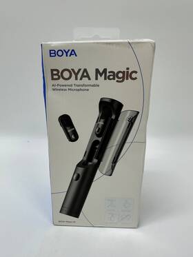 Boya Magic-01 Magic Wireless Mini Microphones For Iphone/android/pc/camera 4 Form-in-1 M