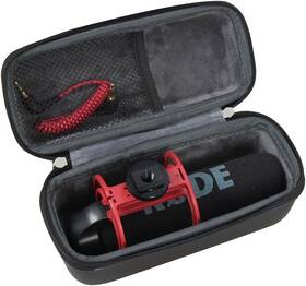 Brand Hermitshell 160611-5 Eva Hard Protective Case Fits Rode Videomic Go Light Weight