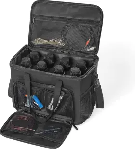 1680d Brand Ibvivic 741874164329 8 Slots Wireless Microphone Case With Foam Heavy Duty Oxford