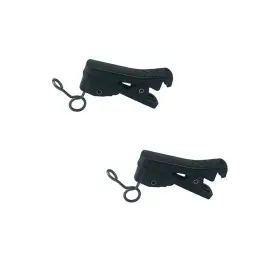Cos-11d Canfon Cf-tj35 2pcs Lapel/lavalier Microphone Abs Tie Clip For Sanken Deity W