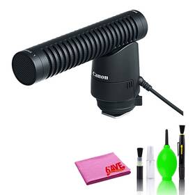 Canon 1429c001-1 Dm-e1 Directional Microphone For Eos Digital Cameras Kit With Wire Ties