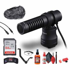 Canon 4474c001 Edi 1 Dm-e100 Directional Microphone 64gb Ultra Memory Card More Bundle