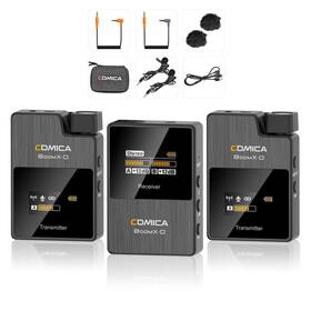 Comica 198168824719 Boomx-d2 - Wireless Lavalier Microphone 2 Transmitter And 1 Receiver For Ca