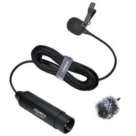 Cvm-v02o Comica 636946580575 Phantom Power Omnidirectional Xlr Lavalier Lapel
