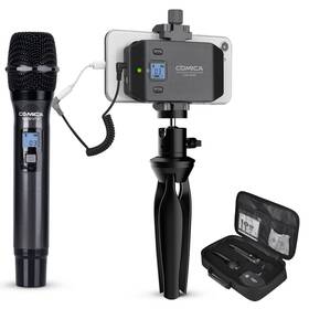 Comica 694026549089 Cvm-ws50 H Wireless Microphone System 6 Channels Handheld Interview Microph