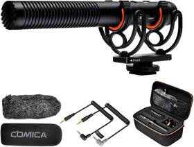 Comica 696230492540 Vm20 Shotgun Microphone Professional Super Cardioid Video Kit