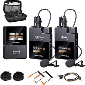 Comica 696573113126 Wireless Lavalier Microphone Boomx-d2 2.4g Compact Lapel System