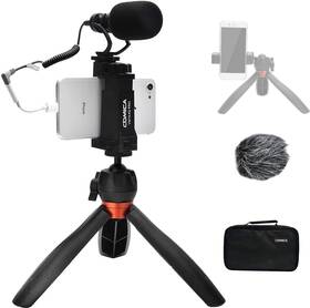 Comica 726754975806 Smartphone Microphone With Mini Tripod Cvm-vm10-k2 Pro Video Shotgun Mic For