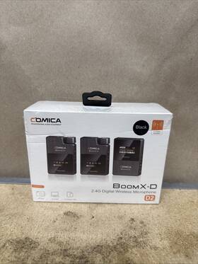 Comica 971120982108 Boomx-d Pro D2 Wireless Microphone 2 Transmitter Receiver Kit For Camera