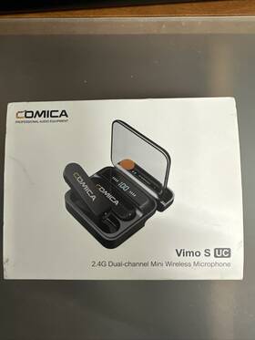 Comica 971120982542 Vimo S -uc Mini Wireless Microphone Usb-c Mic New Open Box