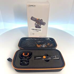 Comica B0b93fxfh7 Vm10 Pro Universal Video Microphone - Adjustable Gain Usb C Digital Outp