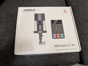 Comica C1-k1 Adcaster Live Streaming Podcast Audio Kit Sound Card Microphone