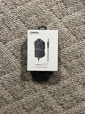 Comica Cvm-linkflexad2 Linkflex Ad2 Xlr/6.35 To3.5mm Audio Preamp Adapter Connector