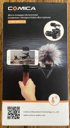 Comica Cvm-vm10 Ii Micro-compact Directional Condenser Shotgun Video Microphone