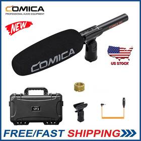 Comica Cvm-vp3 Vp3 Xlr Shotgun Microphone Super Cardioid For Video Shooting Podcasting
