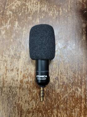 Comica Cvm-vs07c Mini Flexible Cardioid Microphone For Dslr Smart Phone Gopro I-2202 Sh