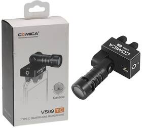 Comica Cvm-vs09 Audio Tc Camera-mount Cardioid Microphone Usb Type-c For Android