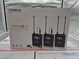 Comica Cvm-wm300ii Wireless Lavalier Microphones Cvm-wm300a 2 Transmitters Receiver A2-j3