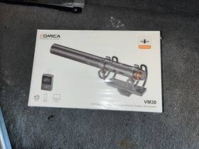 Comica Hlau-cc00022 Cvm-vm30 2.4g Super Cardioid Condenser Wireless Shotgun Microphone