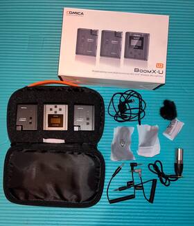 Comica W055l190016 Boomx-u U2 Broadcasting-level Mini Uhf Wireless Microphone