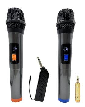 Cxvx 762730096516 Wireless Microphone Only For Mic Input Uhf Handheld Multipurpose With Rec