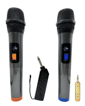 Cxvx 762730096516 Wireless Microphone Only For Mic Input Uhf Handheld Multipurpose With Rec