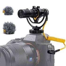 Deity 712350115623 Vmic D4 Duo Video Microphone Dual Mono/stereo Recording Interview Mic With Shock