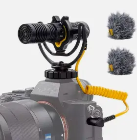 Deity 971842180998 V-mic D4 Duo Video Microphone Dual Mono/stereo Recording Interview Mic Wit