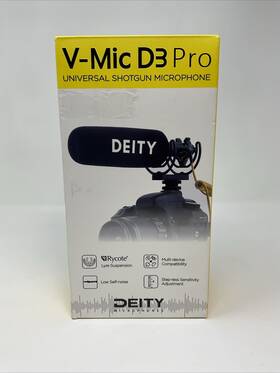 Deity Apdeityvmicd3prosml Microphones V-mic D3 Pro Super Cardioid Directional Condenser Shotgun Mic